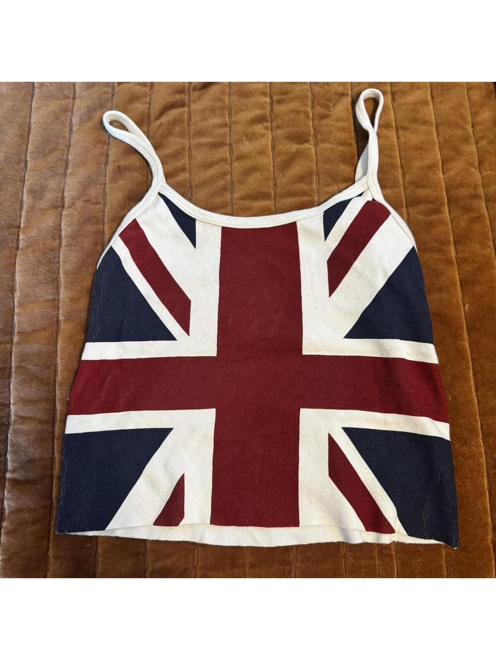 Brandy Melville Women's Multi and White Vests-tanks-cami
